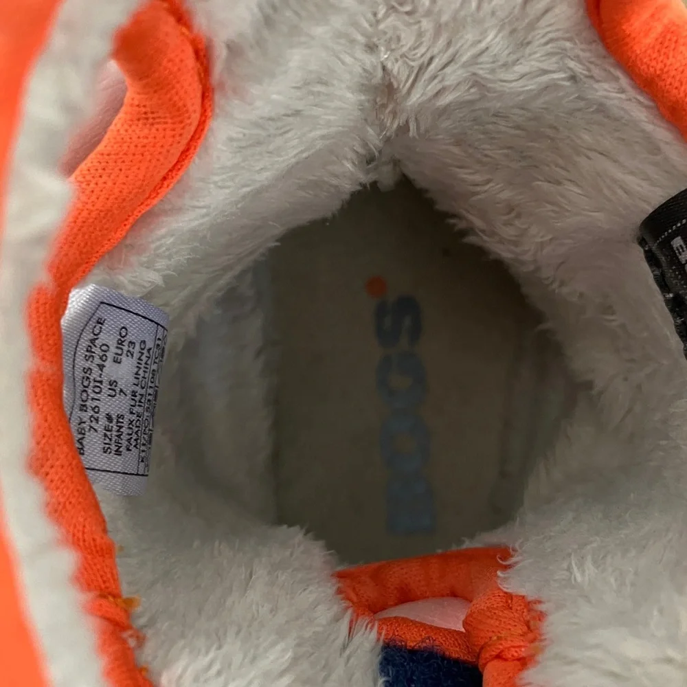 Baby Bogs Space Boots (size 7)
